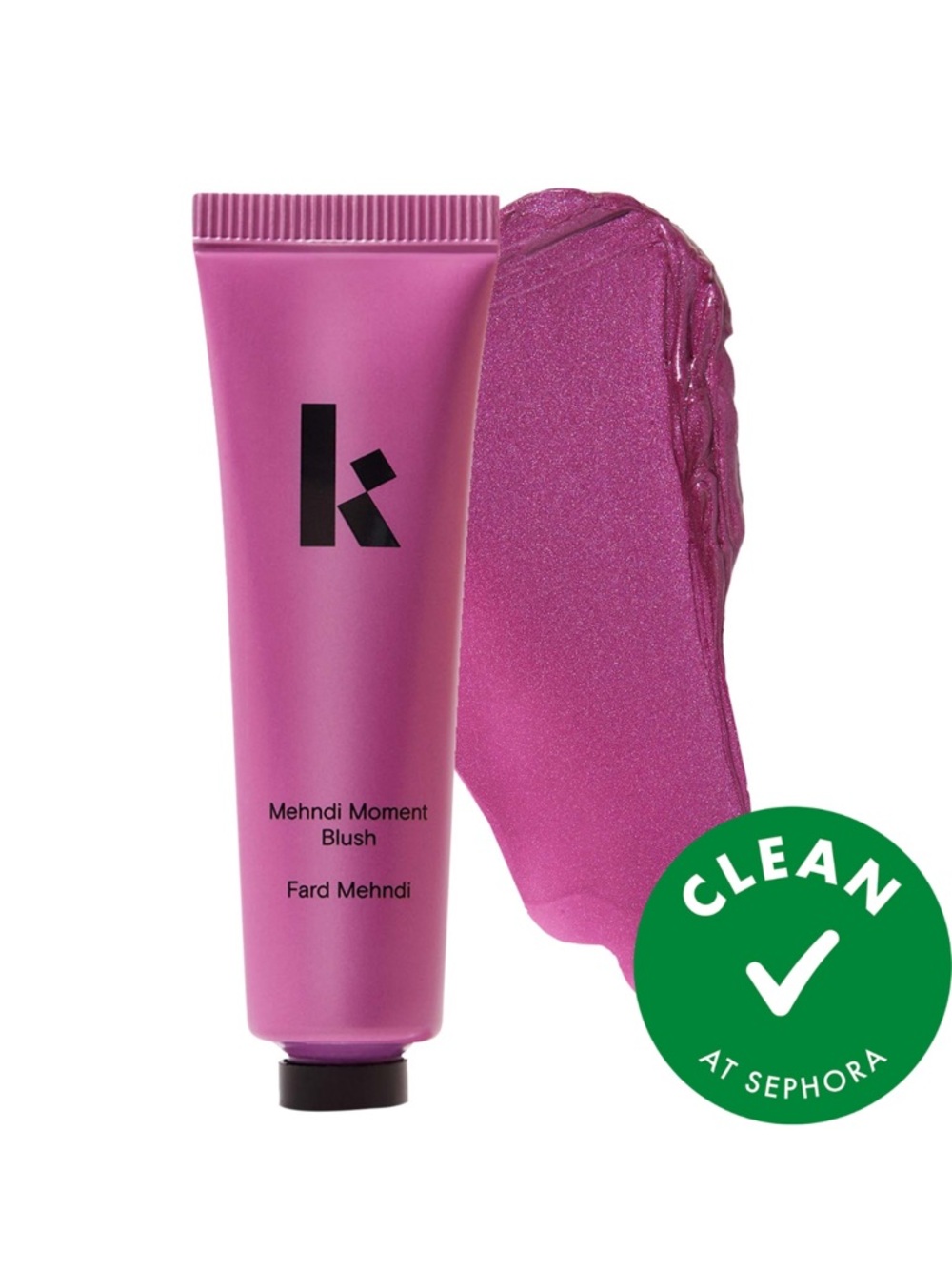 Kulfi Lucky Lotus Cream Blush — Vibrant Purple